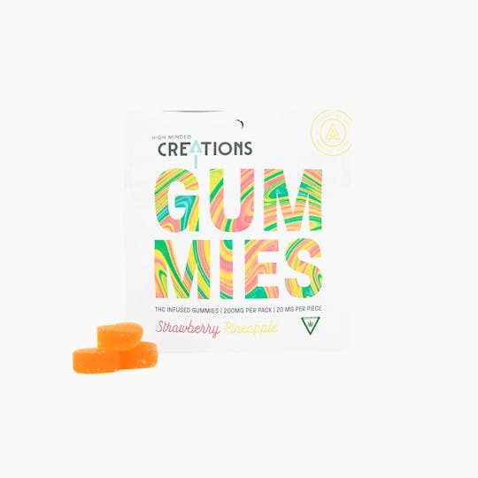 High Minded - Strawberry Pineapple Gummies - 200mg - 1