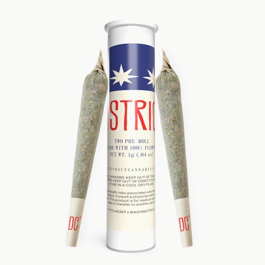 District Cannabis - Double Cross Pre-Roll Pack 2ct - 1