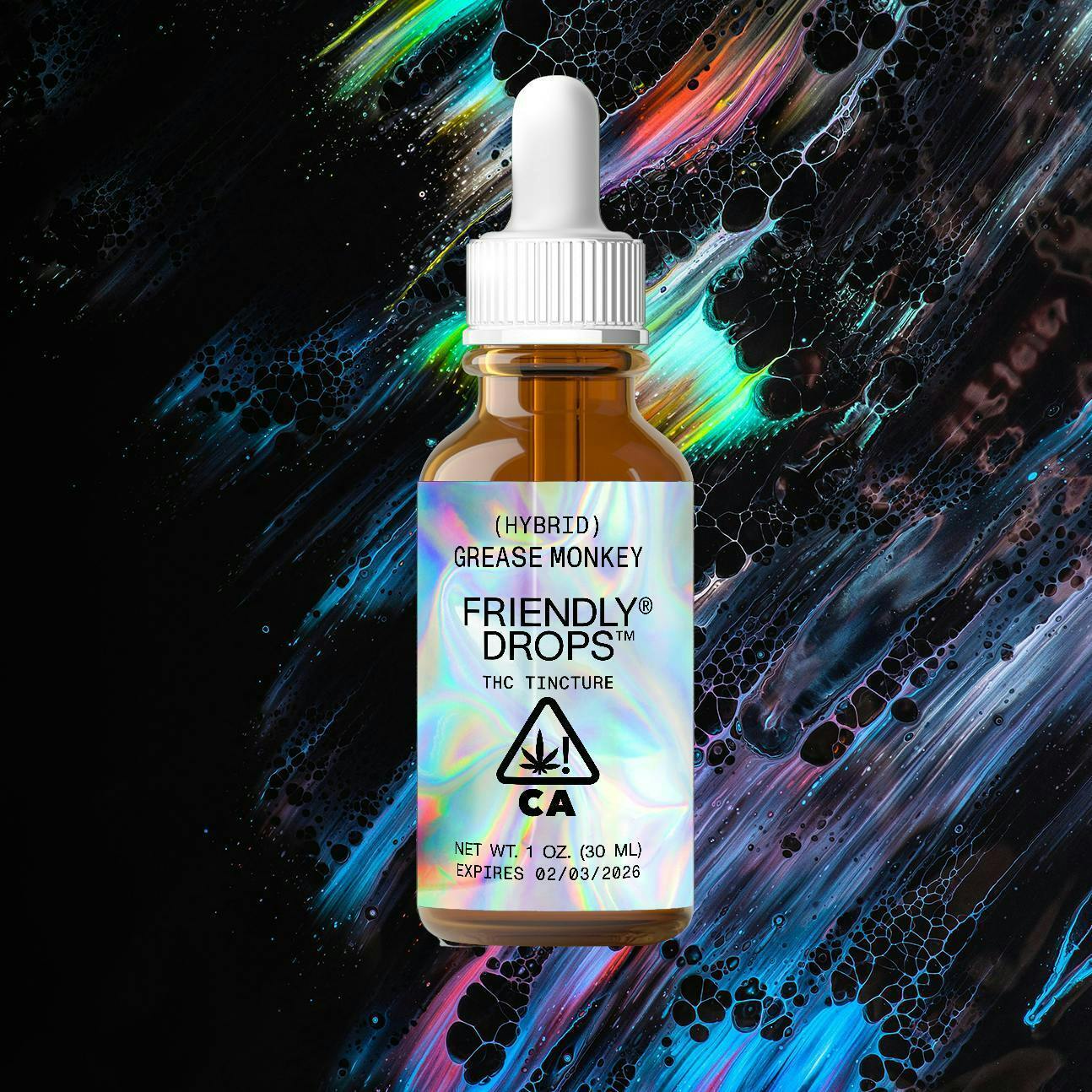 Friendly Brand - Friendly Brand | Friendly Drops | Grease Monkey | Tinctures | 1000mg | 30ml - 1