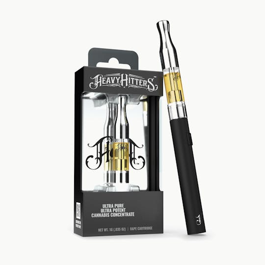 Heavy Hitters - Trainwreck | Sativa - Ultra Extract High Purity Oil - 1G Vape Cartridge - 1