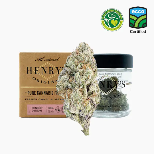 Henry's Original - Henry's Original | Strawberry Cheesecake | Jar Big Buds | 3.5g - 1