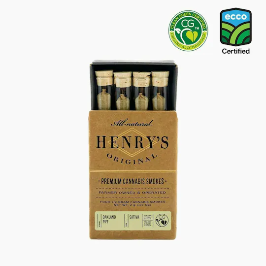 Henry's Original - Henry's Original | Oakland Piff | Joints | 0.5g each | 4pk - 1