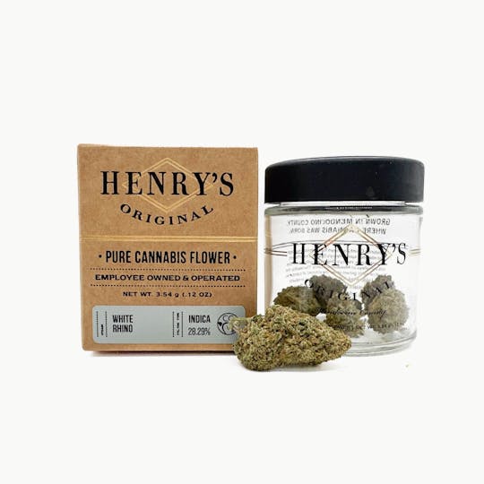 Henry's Original - 3.5g Craft Jar- White Rhino - 1