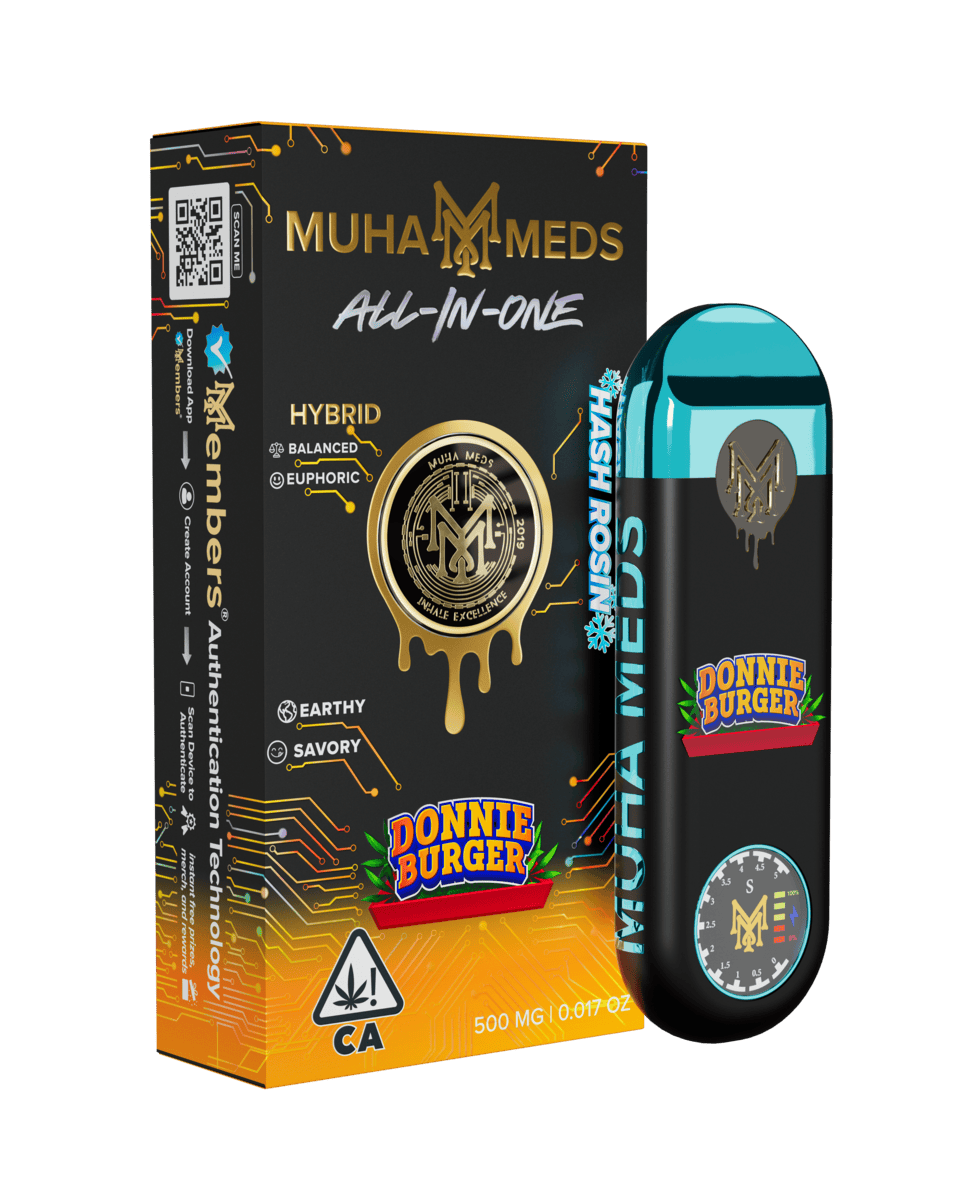 Muha Meds - Muha Meds | Donnie Burger | Hash Rosin Disposable | 0.5g - 1
