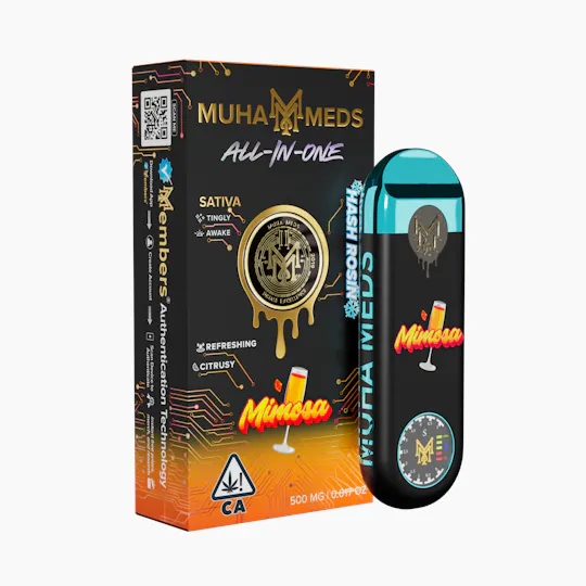 Muha Meds | Mimosa | Hash Rosin Disposable | 0.5g - Muha Meds Muha Meds | Mimosa | Hash Rosin Disposable | 0.5g - Muha Meds