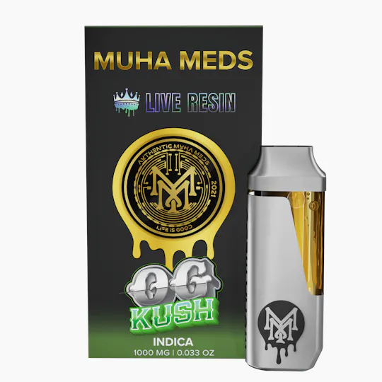 Muha Meds - Muha Meds | OG Kush | Live Resin Disposable | 1g - 1