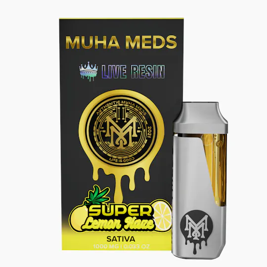 Muha Meds - Muha Meds | Super Lemon Haze | Live Resin Disposable | 1g - 1