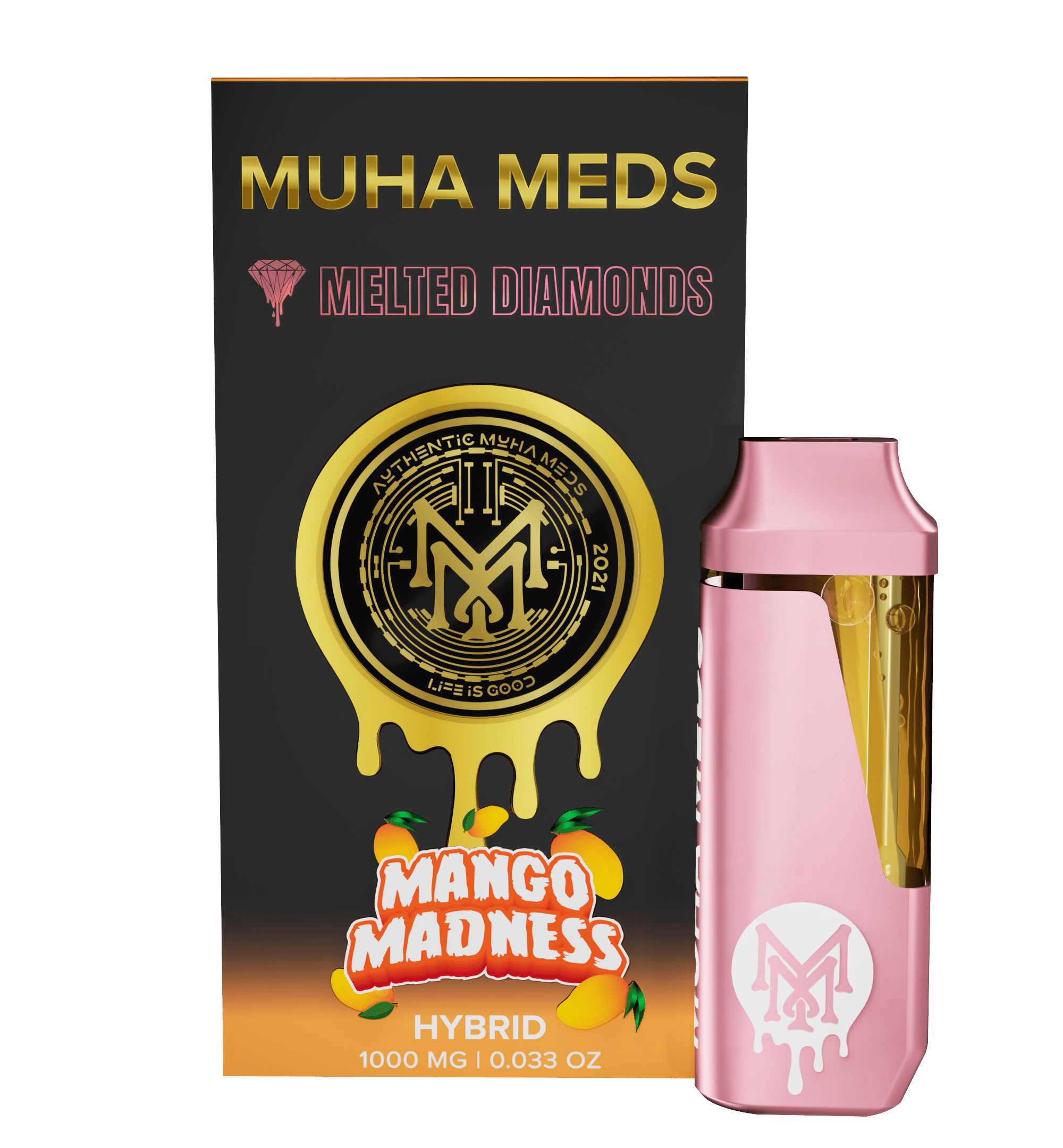 Muha Meds - Muha Meds | Mango Madness | Melted Diamonds Disposable | 1g - 1