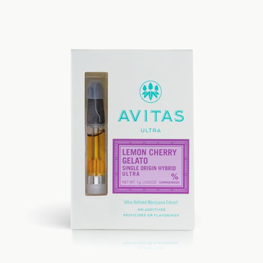 Avitas - Lemon Cherry Gelato Ultra Cartridge 1g - 1