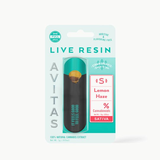 Avitas - Lemon Haze Live Resin All In One 1g - 1