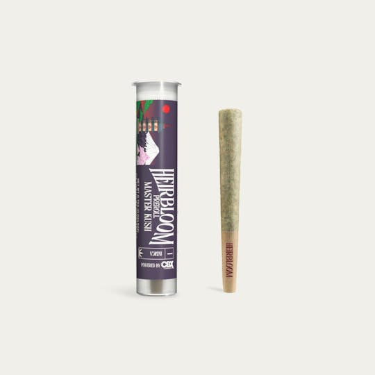 Heirbloom Legacy Flower - Master Kush Pre Roll 0.75g - 1