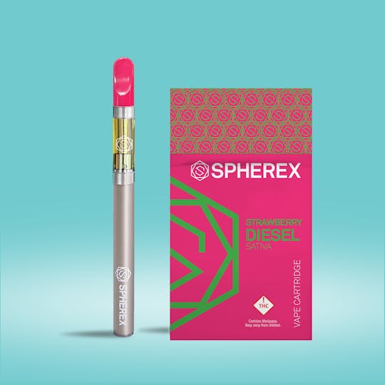 Spherex - Strawberry Diesel Distillate Vape - 1g - 1