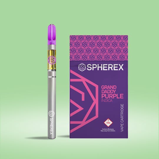 Spherex - Grand Daddy Purple Distillate Vape - 1g - 1