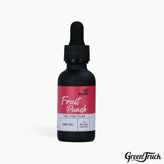 Green Truck - Rosin Tincture - Fruit Punch (1000mg THC) - 1