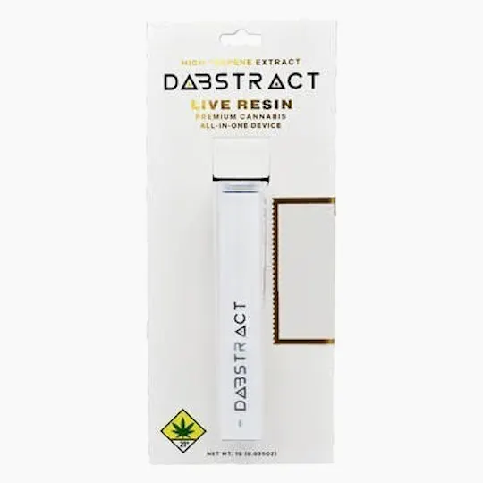 Dabstract - Dabstract | Strange Lemons | Live Resin Disposable | 1g - 1