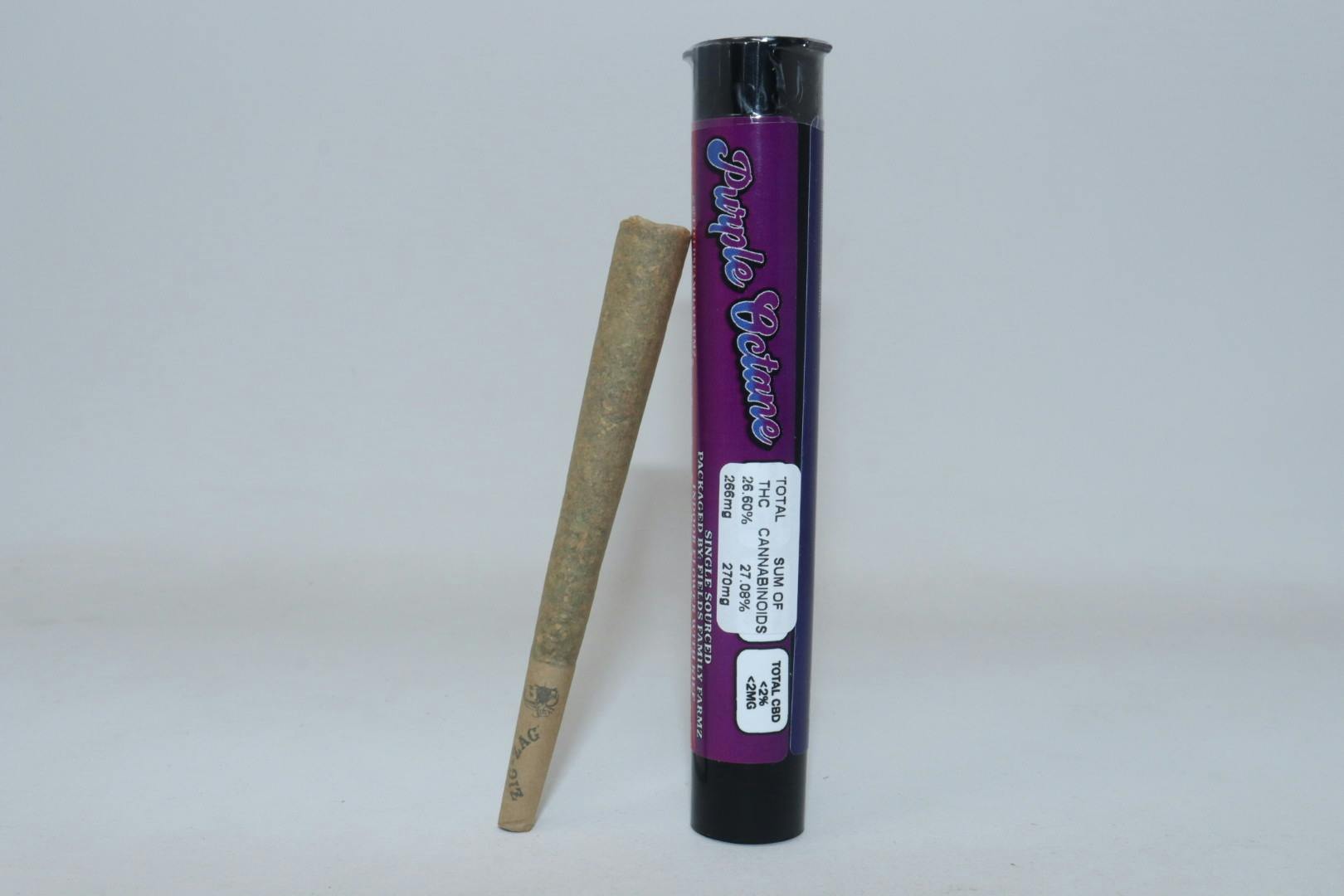 Fields Family Farmz - Purple Octane 1g Kief Infused Single Pre-Roll - 1