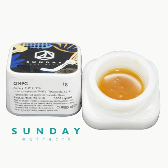 Sunday Extracts - 1g Concentrate OMFG - 1