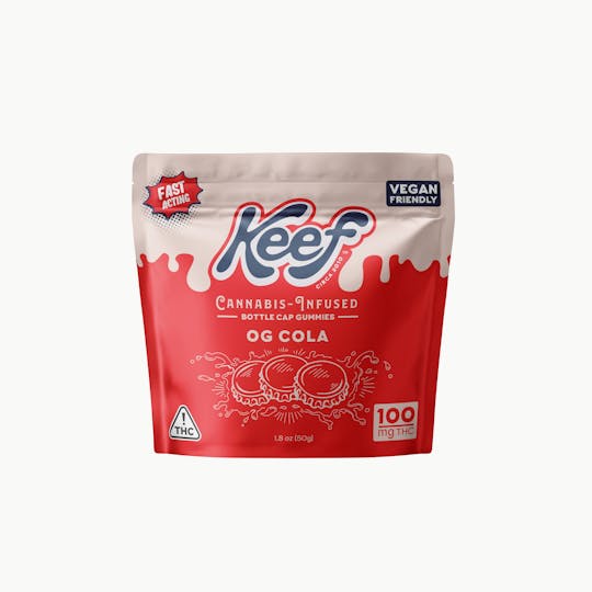 Keef Brands - Keef Bottle Cap Gummies Original Cola - 1