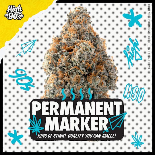 HIGH 90s - High 90s : Permanent Marker 3.5g Flower - 1