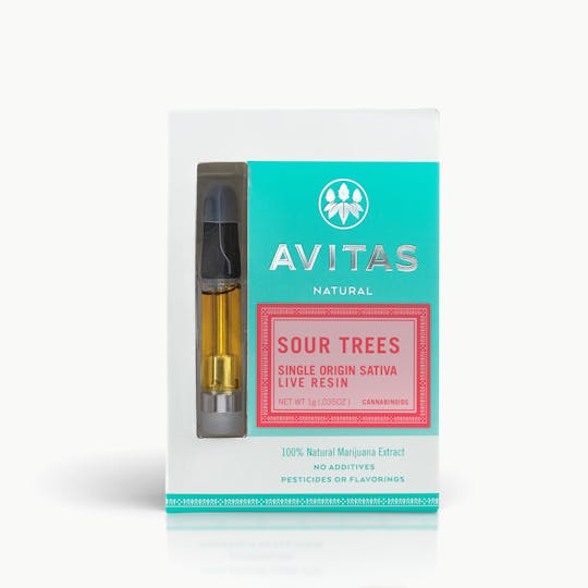 Avitas - Sour Trees Live Resin Cartridge 1g - 1