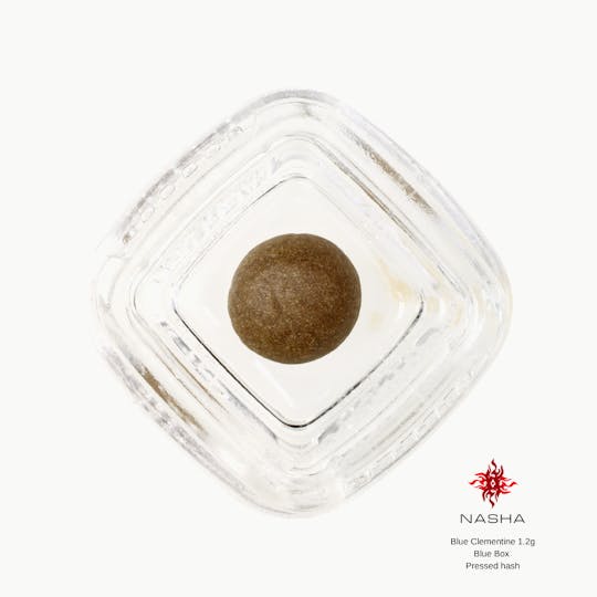 NASHA - Blue Clementine 1.2g Blue Pressed Hash - 1