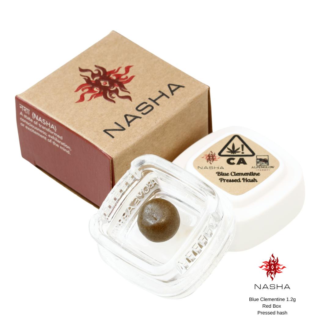 NASHA - Blue Clementine 1.2g Red Pressed Hash - 1