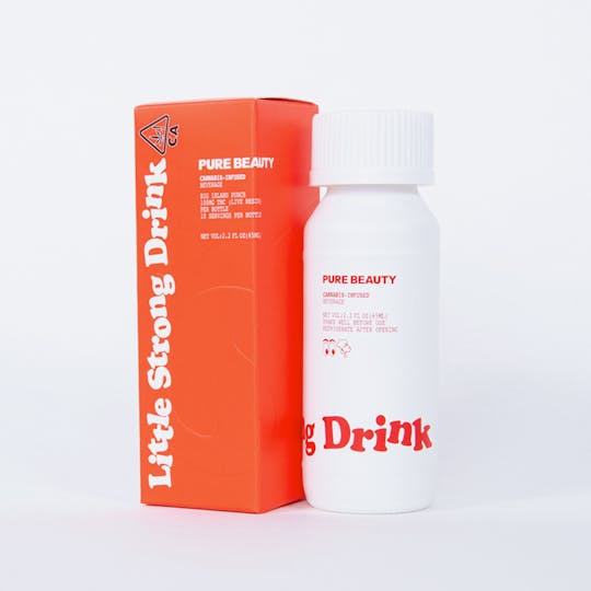 Pure Beauty - Little Strong Drink Big Island Punch THC | 2.2 fl oz (65ml) - 1