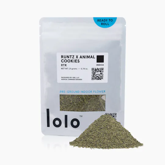 lolo - lolo | Runtz + Animal Cookies | Indoor Ready To Roll | 21g - 1