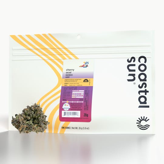 Coastal Sun - Cherry Acai Sungrown Flower 28g - 1