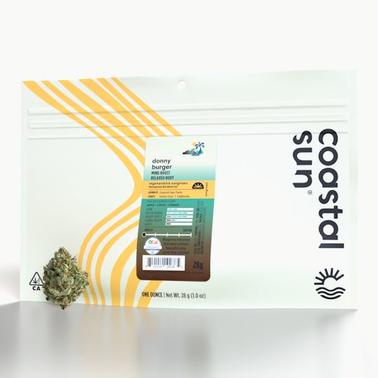 Coastal Sun - Donny Burger Sungrown Flower 28g - 1