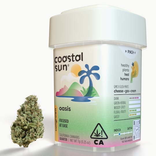 Coastal Sun - Oasis Sungrown Flower 7g - 1