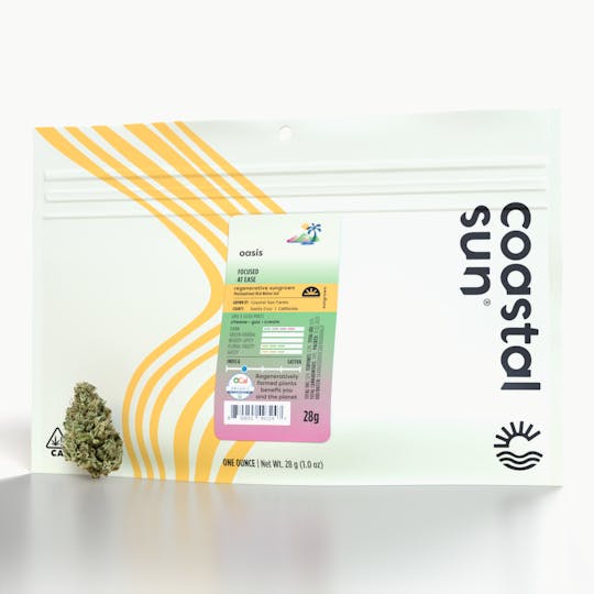 Coastal Sun - Oasis Sungrown Flower 28g - 1