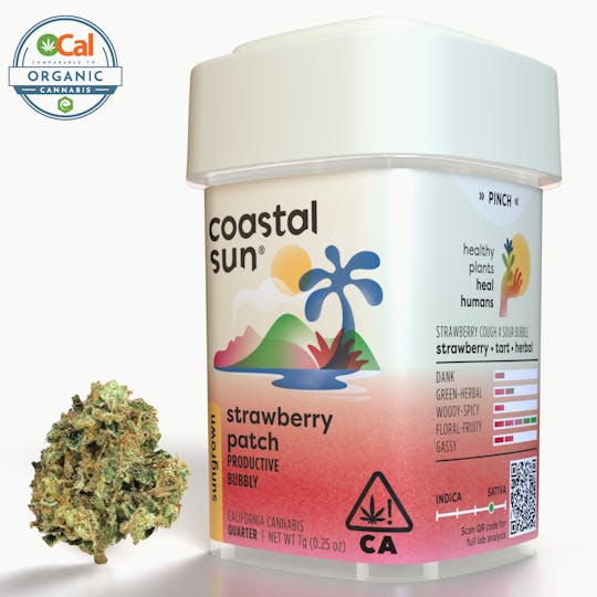 Coastal Sun - Strawberry Patch Sungrown Flower 7g - 1