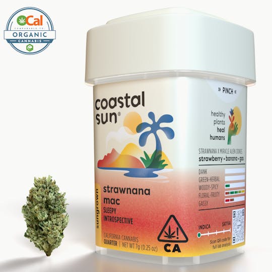 Coastal Sun - Strawnana Mac Sungrown Flower 7g - 1