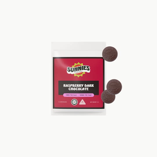 SunMed Growers - Raspberry Dark Chocolate 100mg - 1