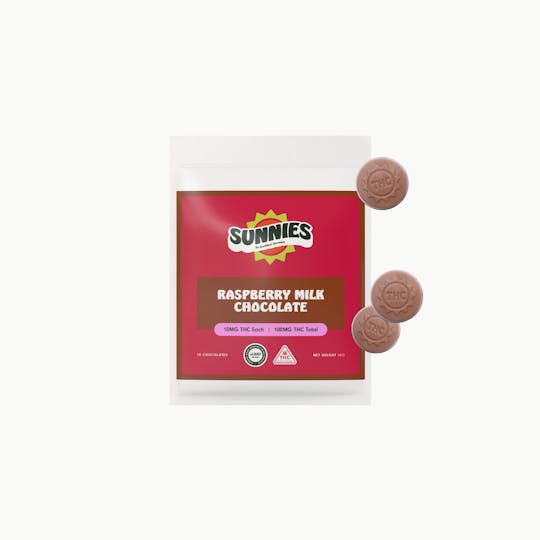 SunMed Growers - Raspberry Milk Chocolate 100mg - 1