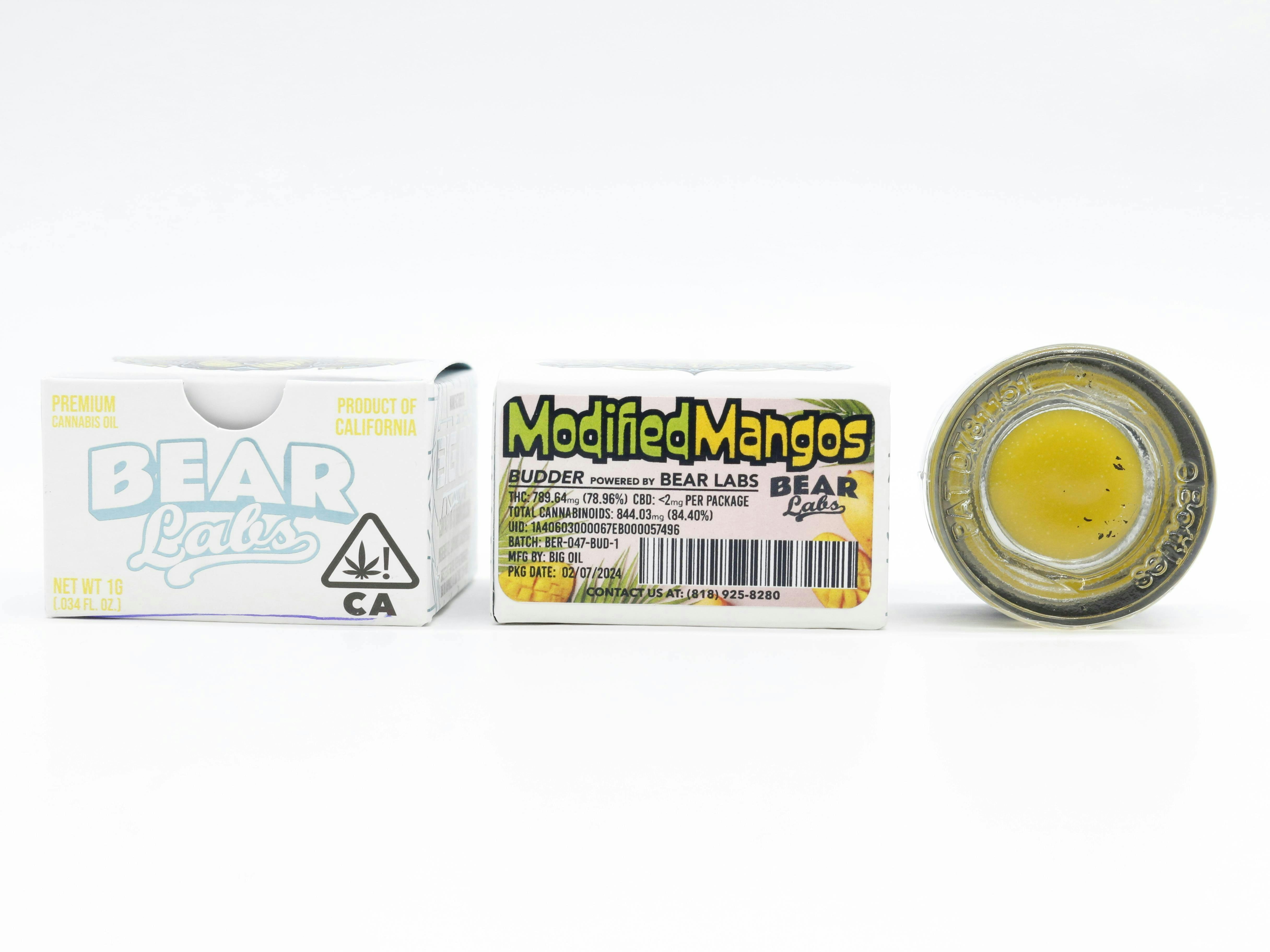 Bear Labs - Modified Mangos Budder - 1g - 1