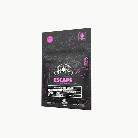 Heavy Hitters - Raspberry Cough | Sativa - Escape RCS CBC Euphoric Gummy - 1