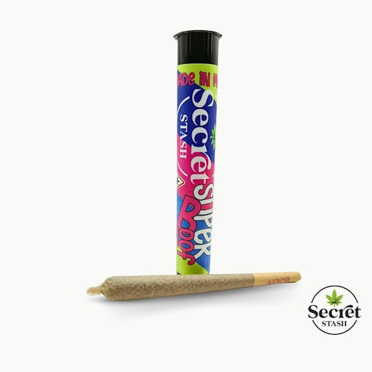 Secret Stash - Secret Stash | Full Bud Pre Roll | Super Boof | 1.2g - 1