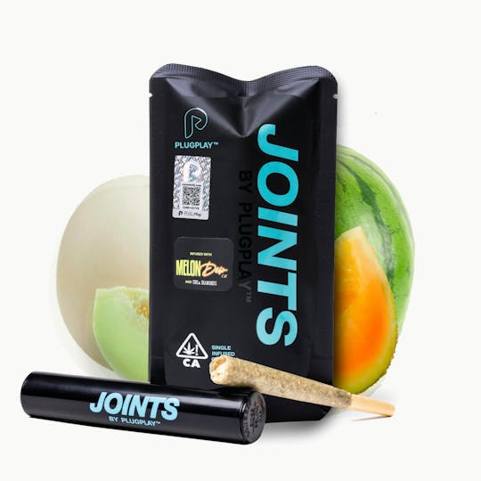 PLUGPLAY™ - Infused Preroll - JOINTS™️ by PLUGplay™️ - Melon Dew - 1