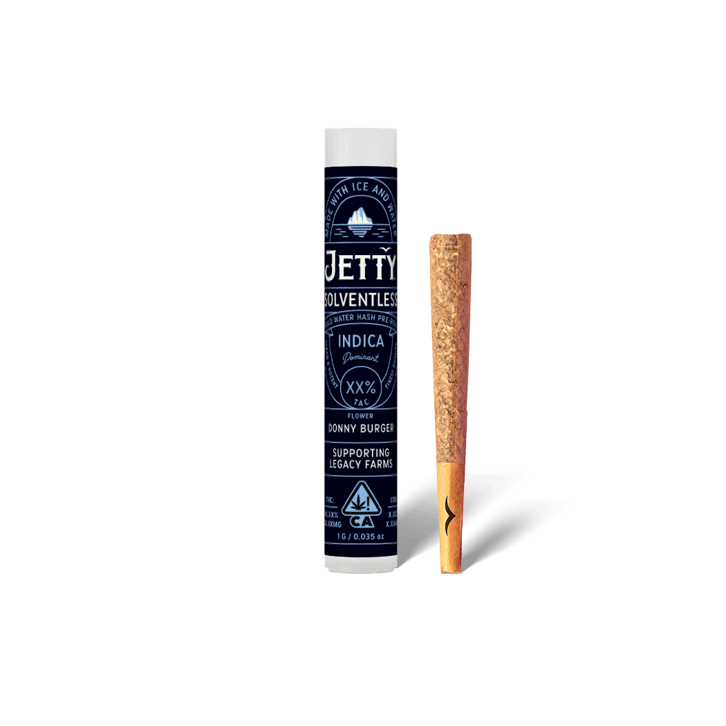 Jetty Extracts - Donny Burger | Live Rosin Infused Joint | 1g - 1