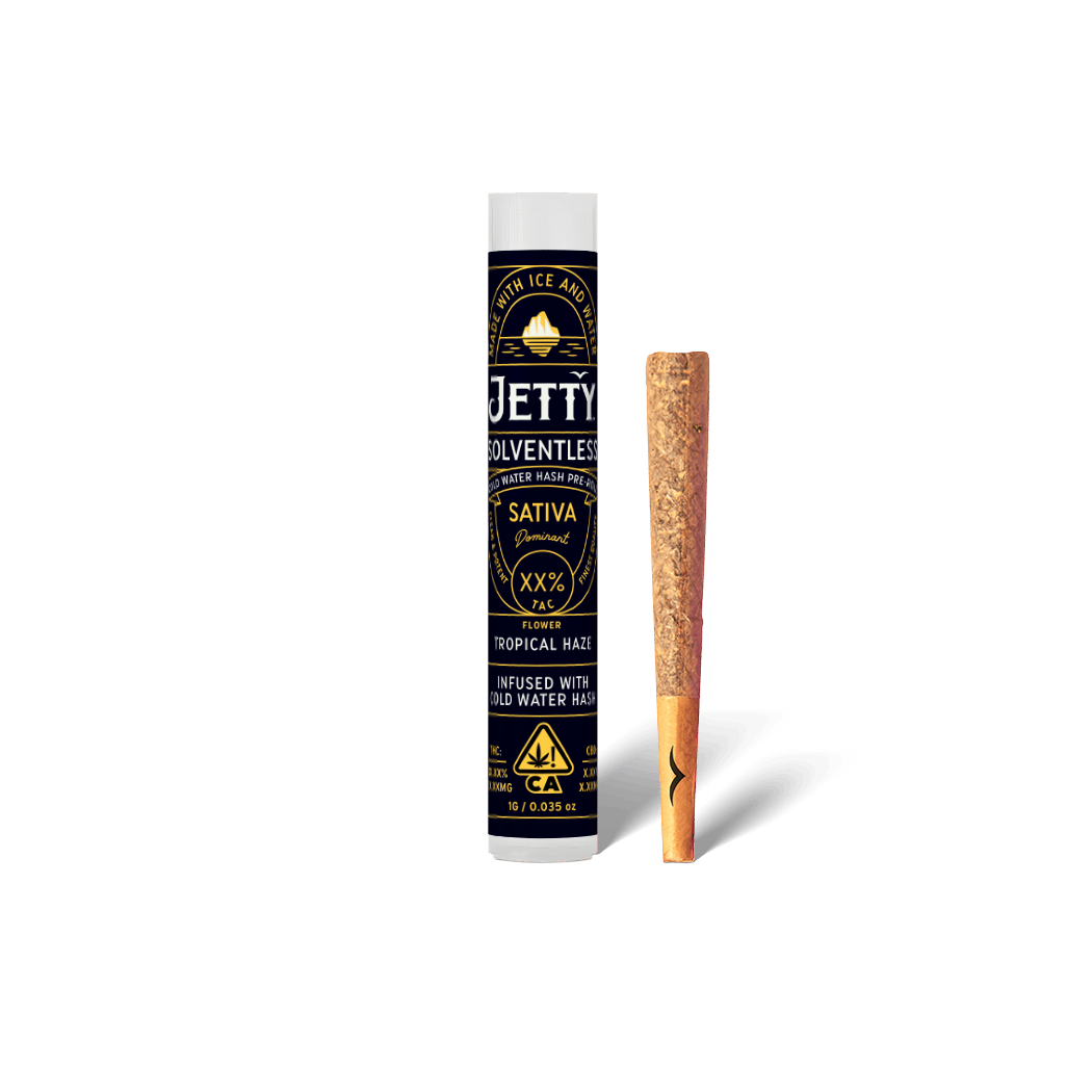Jetty Extracts - Tropical Haze | Live Rosin Infused Joint | 1g - 1