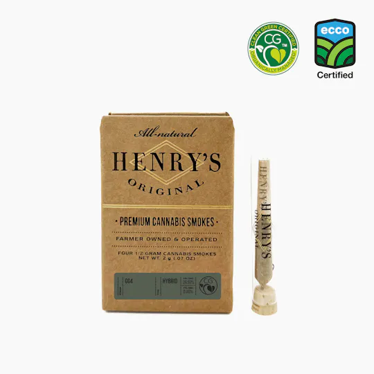 Henry's Original - Henry's Original | GG4 | Joints | 0.5g each | 4pk - 1