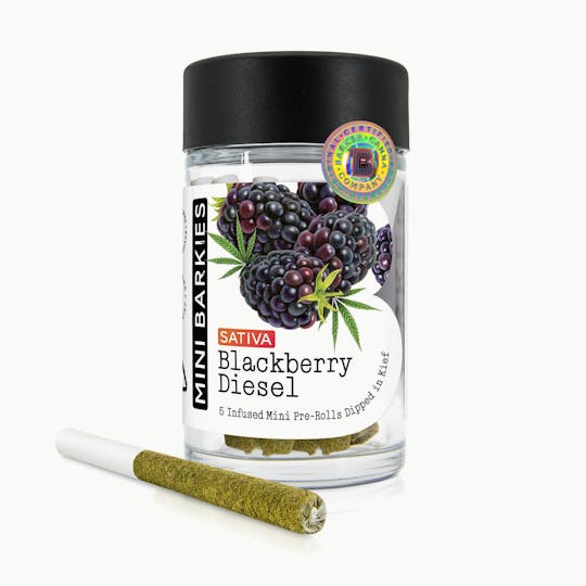 Barker Canna Co. - Blackberry Diesel Mini Barkies 3g 5pk - 1
