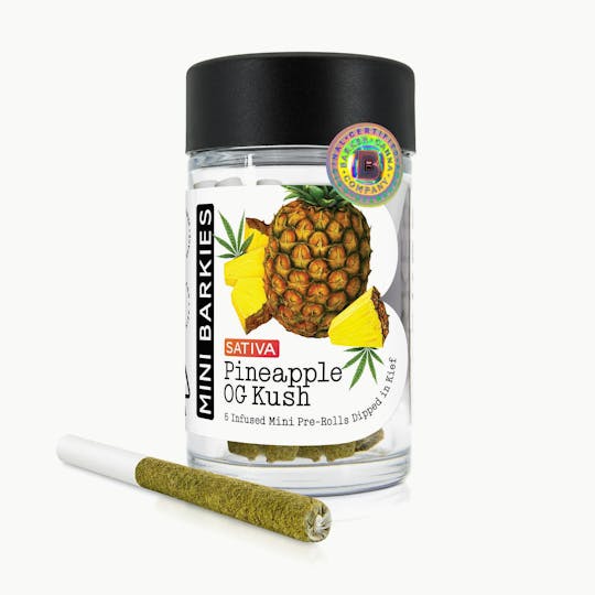 Barker Canna Co. - Pineapple OG Kush Mini Barkies 3g 5pk - 1