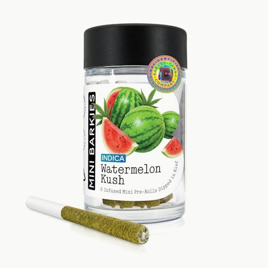 Barker Canna Co. - Watermelon Kush Mini Barkies 3g 5pk - 1