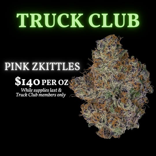 Green Truck - *** Truck Club Member Exclusive*** Pink Zkittles Ounces $140*** - 1