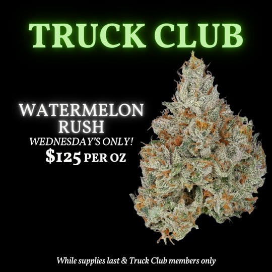 Green Truck - ***Truck Club Member Exclusive*** - Watermelon Rush Ounces - $125 - 1