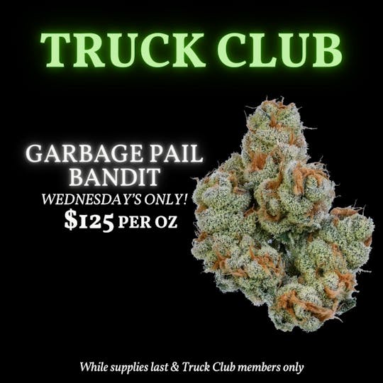 Green Truck - *** Truck Club Member Exclusive*** Garbage Pail Bandit Ounces $125*** - 1