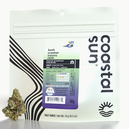 Coastal Sun - Kush Crasher Greenhouse Flower 14g - 1